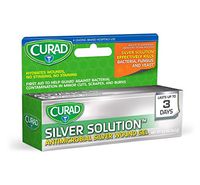 Curad Silver Solution Antimicrobial Silver Wound Gel, 0.5 oz Per Tube (9 Pack)