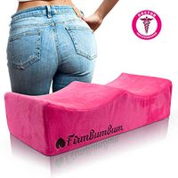 Brazilian Butt Lift Pillow – Post Surgery Recovery Seat – BBL Booty Foam Lift and Carry Bag – Firm Support Cushion - Fits in Car Seat and Office Chair – FirmBumBum