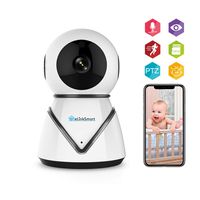 eLinkSmart 720P WiFi Camera Home Security Baby Monitor with Calling, Motion and Crying Detection, Night Vision, Video Recording, Alarm Push, Cloud Storage, Alexa [New 2019]