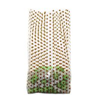 25ct Brown DOTS Swiss Polka Dot 4x2x9" Medium Cello Cellophane Treat Food Snack Bags nfLG -1514