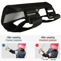 Vbestlife Golf Swing Training Aids Golf Swing Aid Trainer Straight Practice Elbow Brace Corrector Support Golf Accessories