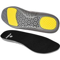 STASOLE Anti-Fatigue Insoles for Man and Woman Cushioning Gel Shoe Inserts with Arch Support and Shock Absorption Ideal for Hiking Work Boots and Athletic Shoes (XL)