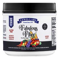 Lewis Labs Fabulous Fiber Powder, 16 Ounce