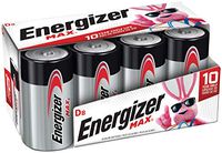 Energizer Max D Batteries, Premium Alkaline D Cell Batteries (8 Battery Count)