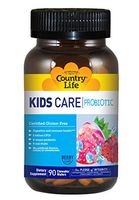Country Life Kids Care Probiotic Berry Flavor - 90 Chewables