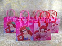 48 Piece Disney Little Mermaid Ariel Goodie Bags Party Favor Bags Gift Bags