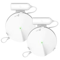 HOLACA Outlet Mount Hanger for TP-Link Smart Hub(Deco M9 Plus) Whole Home Mesh WiFi System-Easily Be Moved-Saving Space-No Messy Wires (2 Pack)