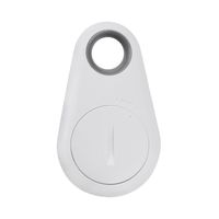Sinfu GPS Tracker for Anti-Lost Theft Device Alarm Bluetooth Remote GPS Tracker Child Pet Bag Wallet Key Finder Phone Box (About 52X30X11mm, White)
