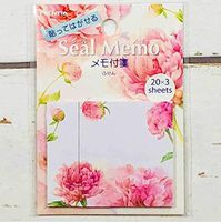 Frontia Page Marker Flower Index Tabs 60 Sheets Japan Import