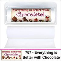 Gotta Tinkle! Mini Travel-Size Toilet Paper Tissue - Christmas & Celebration (3-Pack) (767 Better with Chocolate)