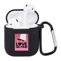ForUBeauty Harry Styles Airpods Case, Protective TPU Case with Carabiner for AirPods 1/2 Charging Box(H007)