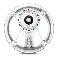 WZ Bathroom Scale, Pure Mechanical Physical Movement Without Battery Power for Hotel Gym Family Bathroom 1Kg-120Kg Electronic