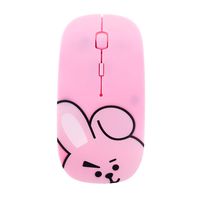 Bosunshine - BTS Wireless Mouse Portable Mobile Optical Mouse with USB Receiver for Notebook, PC, Laptop, Computer, MacBook(H07)