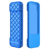 AckfulCompatible with Apple TV (4th Gen) Siri Remote Controller Anti Slip Silicone Case Cover Skin (Blue)