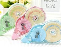 Polymer 1 PC Office Learning Creative Eye Protection Beige Correction Tape - Random Color