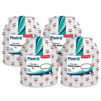 [400 Count] Plasti Plus Disposable Plastic White 5 oz Heavy Weight Dessert Bowls, Great for Weddings, Home, Office, School, Party, Picnics, Take-Out, Fast Food, Outdoor, Events, Or Every Day Use,