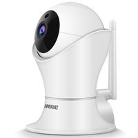 NMORNG Pet Camera, Indoor Home Security Camera with Night Vision, Two Way Audio, 1080P HD WiFi IP Camera for Pet Baby Monitor, Auto-Cruise, Remote Control with iOS, Android App, Cloud Storage