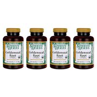 Swanson Goldenseal Root 120 Capsules (4 Pack)