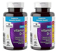 Member's Mark Vitamin D-3 2000 IU Dietary Supplement (400 ct.) - Pack of 2