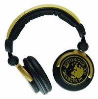 Price Point Accessories LLC RBH5260 Notorious B.I.G. Section8 Super Bass DJ Headphones, Black/Gold