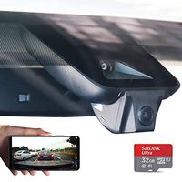 FITCAMX Dash Camera for Car 2018-2019 Toyota Camry Hidden DVR Car Driving Recorder with Wifi Front Lens 1080P FHD 170° Wide Angle G-Sensor Parking Monitor Loop Recording Night Vision APP(Android, iOS)