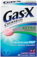 GAS-X EX STR CHERRY CREME 48TB by NOVARTIS CONSUMER HEALTH
