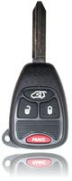 NEW 2007 Jeep Grand Cherokee Keyless Entry Key Fob Remote & Uncut Key Combo