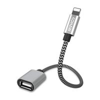 KOHAW USB Camera Adapter, iOS to USB-A Female Connector Compatible Compatible with Phone 11 Pro X 8 Pad, Support iOS 13 and Before, USB Flash Drive, Card Reader, Keyboard, Camera