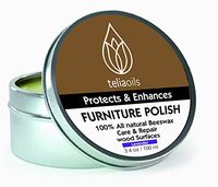 Beeswax Furniture Polish with Lavender, 100% natural, for any kind of wood, nourishing, renewing, sealing, covering scratches, protecting from drying out, restoring wood’s natural beauty. (Scent)