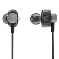 PHB in Ear Headphones Wired Earbuds, Noise Cancelling with Microphone,Ergonomic Sweatproof Earphone, Heavy Deep Bass for Mobile Games, Smartphones, Sports, Gym, Aboard and Noisy Environment