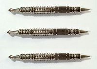 x 3 pcs) Acupressure Sujok Stainless steel Ear and Body Press Massage Point Probe Acupuncture