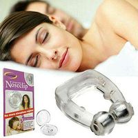 Volwco Anti Snore Nose Clip, Set of 2 Snore Stopper Anti Snore Devices Nasal Dilator, Health Sleeping Snoring Relief Aid Equipment for Men or Women, with Magnets for Effect Intensifying