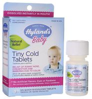 HYLANDS HOMEOPATHIC BABY COLD TABLTS,S1271980, 125 TAB