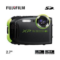 Fujifilm FinePix XP80 Waterproof Digital Camera Bundle (Graphite Black)