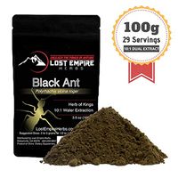 100% Pure Black Ant Powder: Polyrhachis vicina - (100g) - 10:1 Dual Extract - Hot Water and Alcohol (10x more Potent + Bioavailable) - Wild-Crafted from the Mountains of Guangxi Province in China