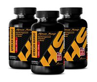 Fat Burners for Women - African Mango Extract 1200MG - African Mango Plus - 3 Bottles (180 Capsules)