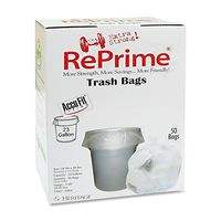 Reprime Can Liners, 23 Gal, .90 Mil, 28" X 45", 50/Box
