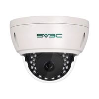 SV3C IP POE Security Camera, 5MP 2592x1944P Pro-HD IR Night Vision Surveillance Camera, IP66 Waterproof Wired Dome Camera for Indoor Outdoor, H.265 ONVIF, Motion Detection