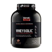 GNC AMP Wheybolic Whey Protein Powder - Chocolate Fudge, 33 Servings, Contains 40 Protein, 15g BCAA, and 10g Leucine Per Serving