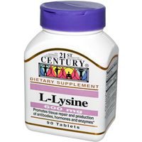 21st Century L-Lysine, 600 mg, 90 Tablets