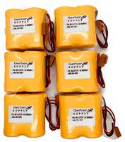 BR-CCF2TH (A98l-0001-0902) 6V 5000mAH Backup Battery for Fanuc Controls (Qty 6 Value Pack!)(1 Year Warranty!)