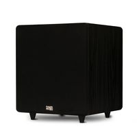 Acoustic Audio PSW500-12 Home Theater Powered 12" LFE Subwoofer Black Front Firing Sub