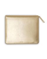 russell+hazel Gold Leather Tablet Folio