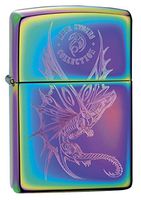 Zippo Anne Stokes Dragon Design on Multi Color Finish Lighter