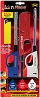 Click n Flame Multi Purpose Lighter - 3 Pack - Flexible Shaft - Multi Purpose - Wind Resistant Lighters