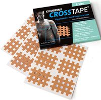 CROSSTAPE Muscle Trigger Points and Acupuncture Points (20 x 6 Bands) Size L