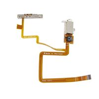 HaoTianShiDai Headphone Audio Jack Flex Hold Switch Button for iPod Video 30GB (White)