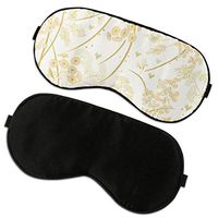 Onshine 2pcs 100% Silk Eye Mask for Sleeping Soft Blindfold Cute Silk Travel Nap Night Eye Cover Sleep Mask for Women Kids Girls