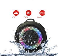 Bluetooth Speaker Outdoor Bicycle Waterproof Portable Wireless with 1200mah Power Bank Ipx7 Camping, Beach, Pool Party, Shower by MayJazz