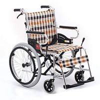 Wheelchair Medical Equipment Lightweight Folding Transport Travel Portable Elderly Disabled Aluminum Alloy Manual Wide for Adults Elderly (Style : B)